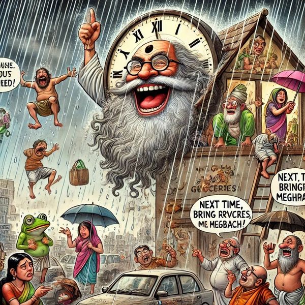 तुम वापस कब जाओगे मेघराज २